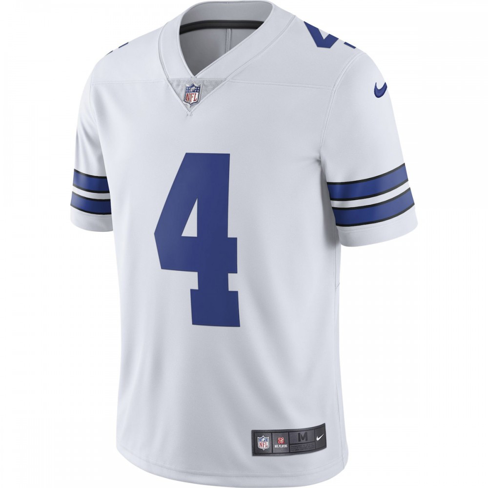 Dak Prescott Dallas Cowboys Nike Vapor Untouchable Limited Player Jersey - White-Profan Arena